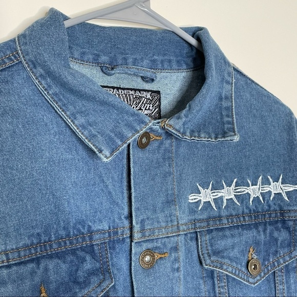 Brooklyn Cloth denim blessed jacket, NWT, large - Picture 3 of 8
